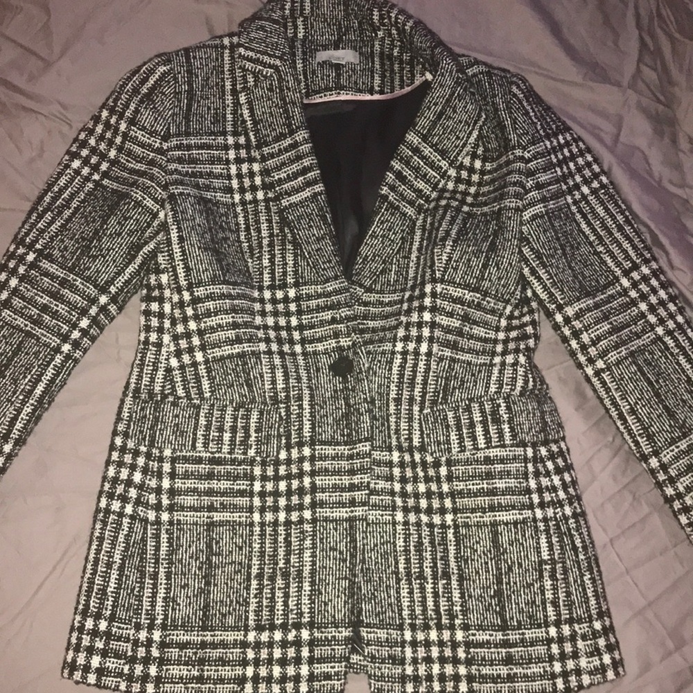 Loft plaid jacket